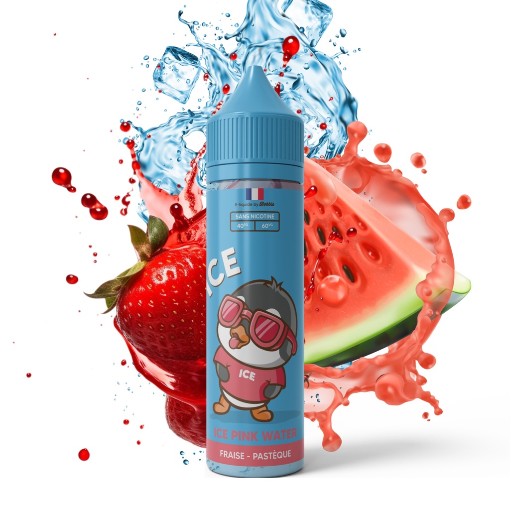 [ICE-WATER] Ice Pink Water 50ml (par boite de 9)