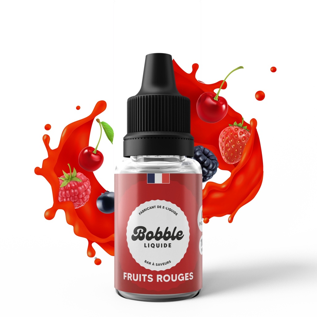 Bobble 10ml Fruits Rouges (Boîte de 12)