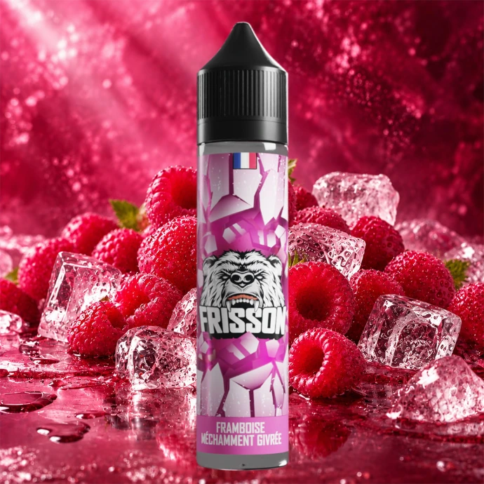 [FRIS-FMG50] Frisson 50ml - Framboise Méchamment Givrée