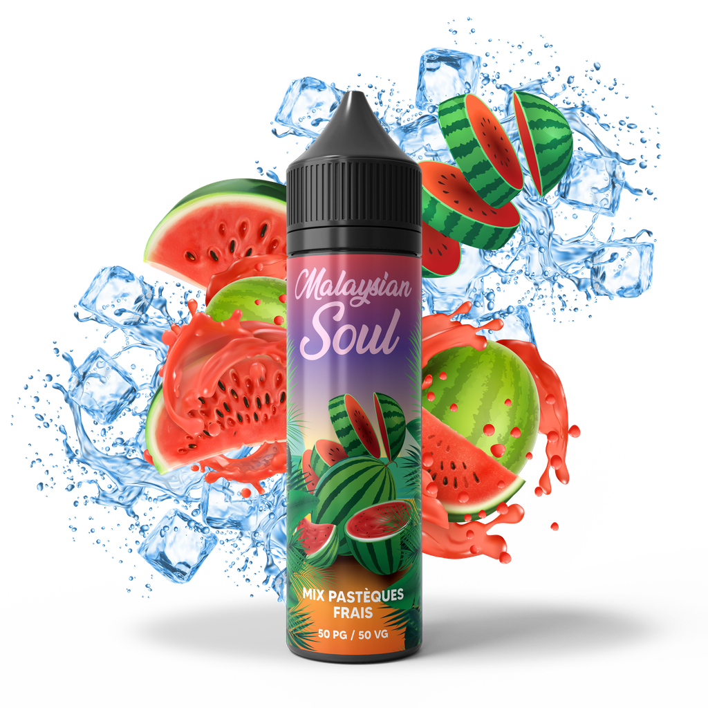 [SOUL-MP50] Malaysian Soul 50ml - Mix Pastèques Frais
