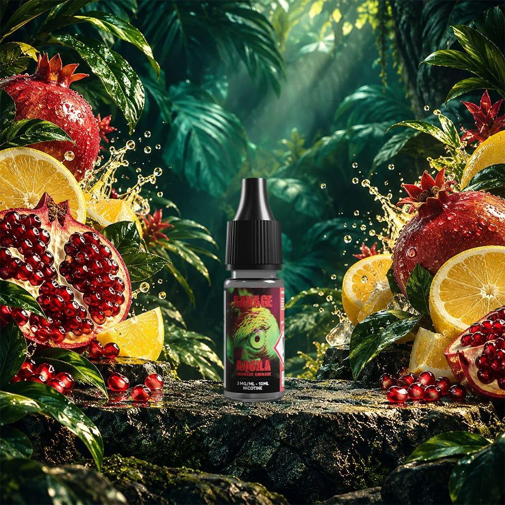 Savage 10ml SDN - Aquila (boite de 9) (10 mg/mL de nicotine (sels))