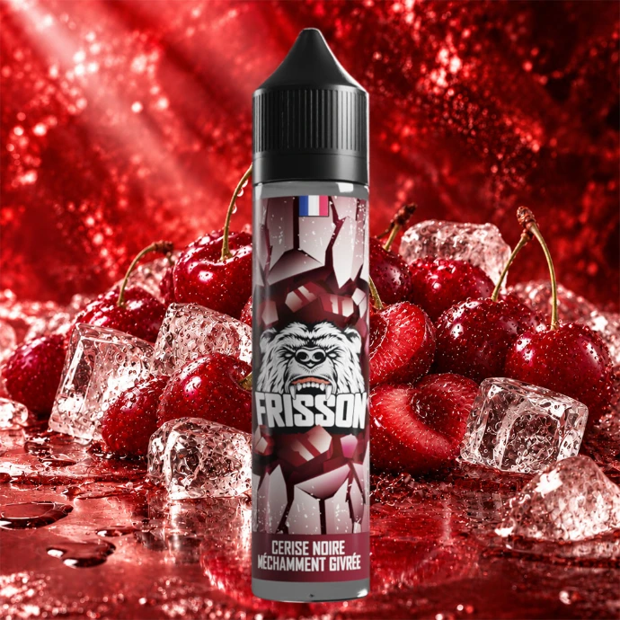 [FRIS-CNG50] Frisson 50ml - Cerise Noire Méchamment Givrée