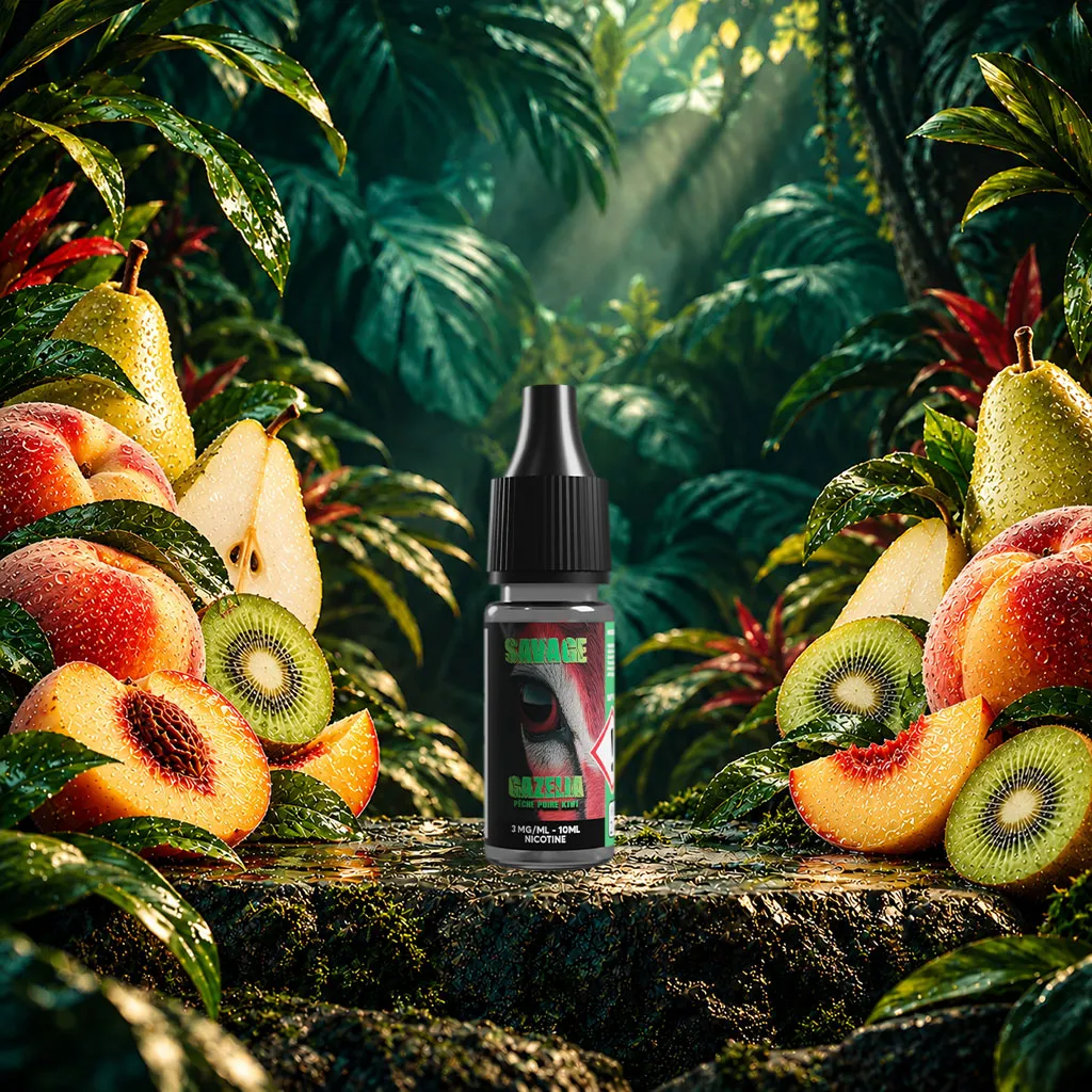Savage 10ml - Gazelia (boite de 9) (0 mg/mL)