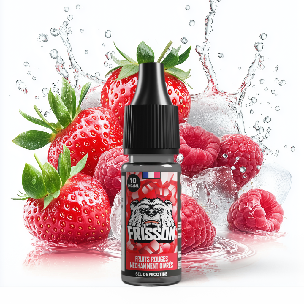 Frisson - Fruits Rouges Méchamment Givrée 10ml SDN (10 mg/mL)