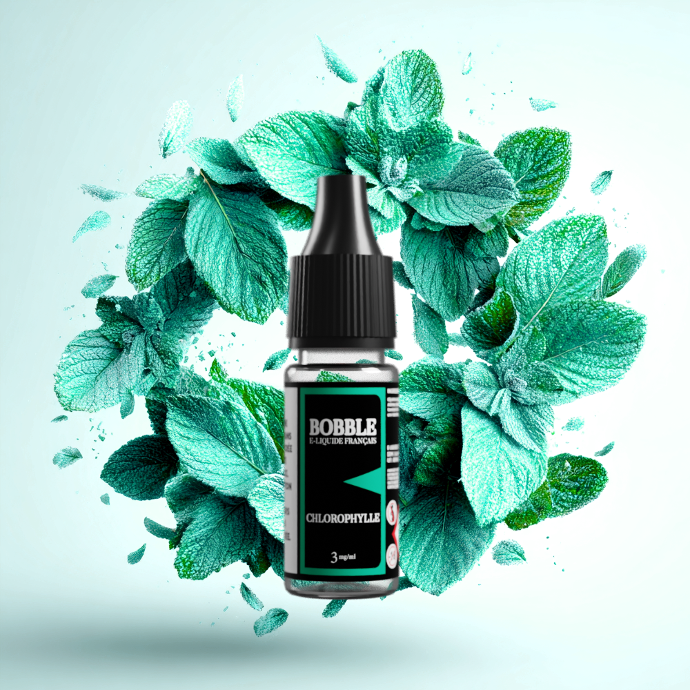 Bobble 10ml - Chlorophylle (Boîte de 6)  (3 mg)