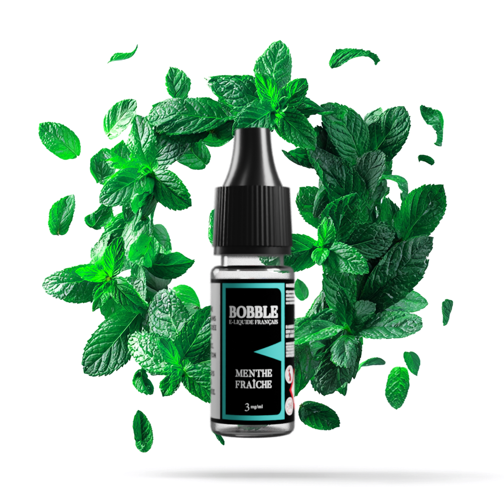 Bobble 10ml - Menthe Fraiche (Boîte de 6)  (3 mg)