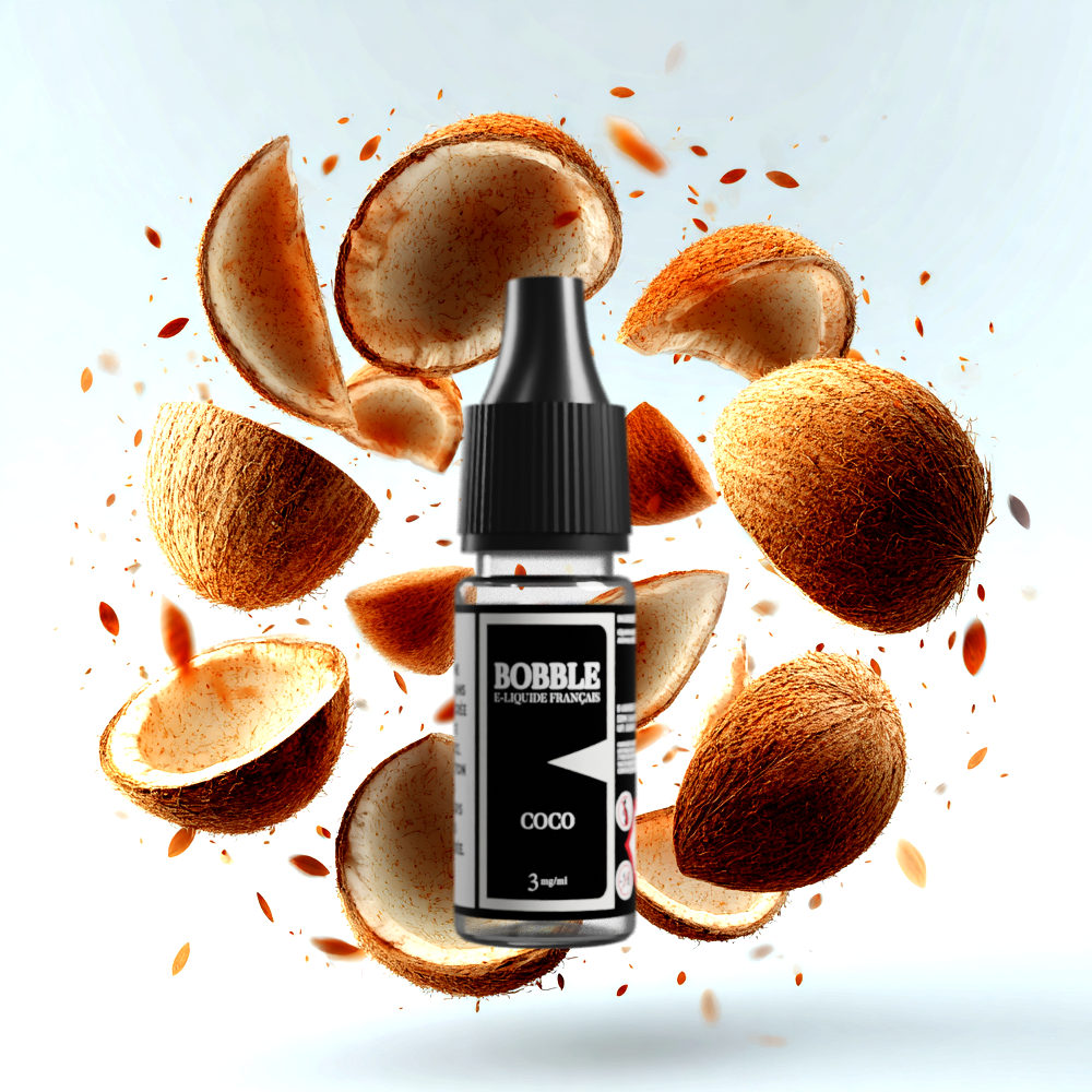 Bobble 10ml - Coco (Boîte de 6)  (3 mg)