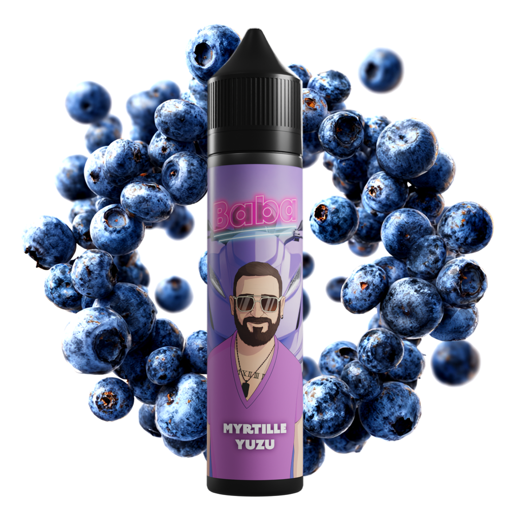 Baba 50ml - Myrtille Yuzu