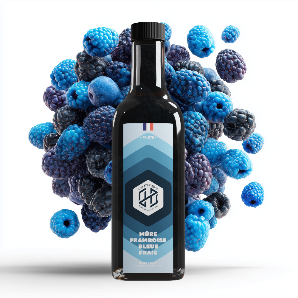 Lab Hexagone - Mûre Framboise Bleue Frais  1L 