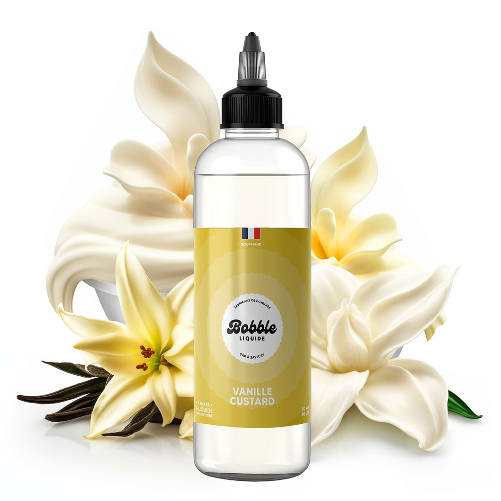 [B250-VCUST] Bobble Bar 250ml - Vanille Custard
