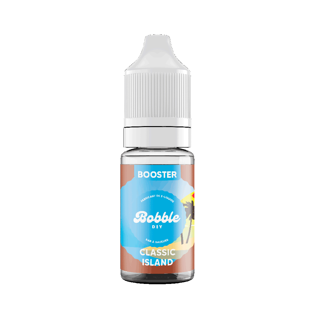 Booster Aromatisé Classic Island 10ml 18mg (Boîte de 12)
