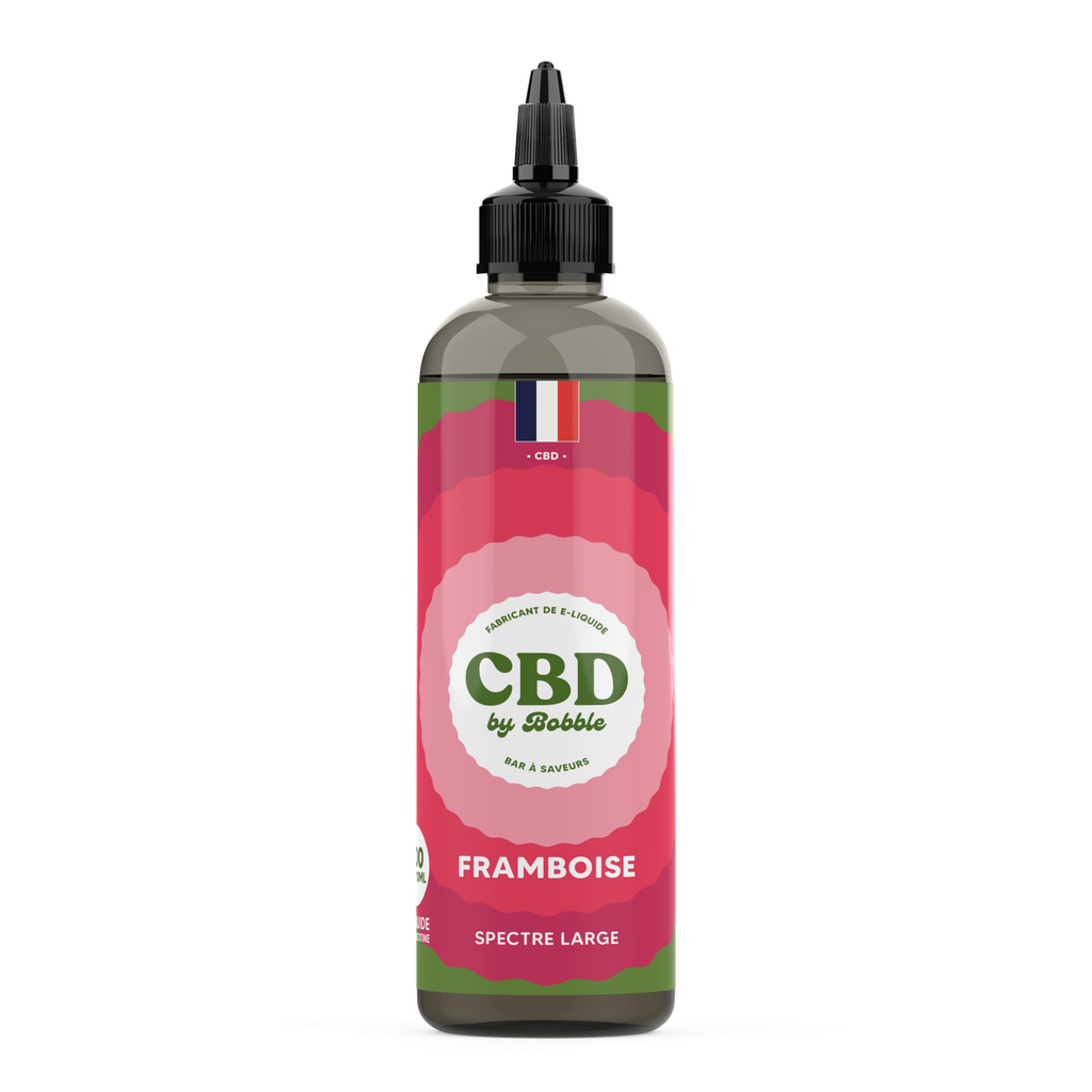 CBD By Bobble Bar 250ml Broad - Framboise - 1000mg