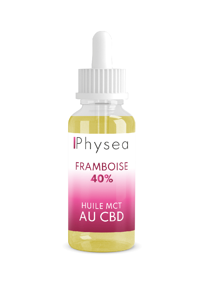 PHYSEA - Huile MCT Framboise (CBD 40%)