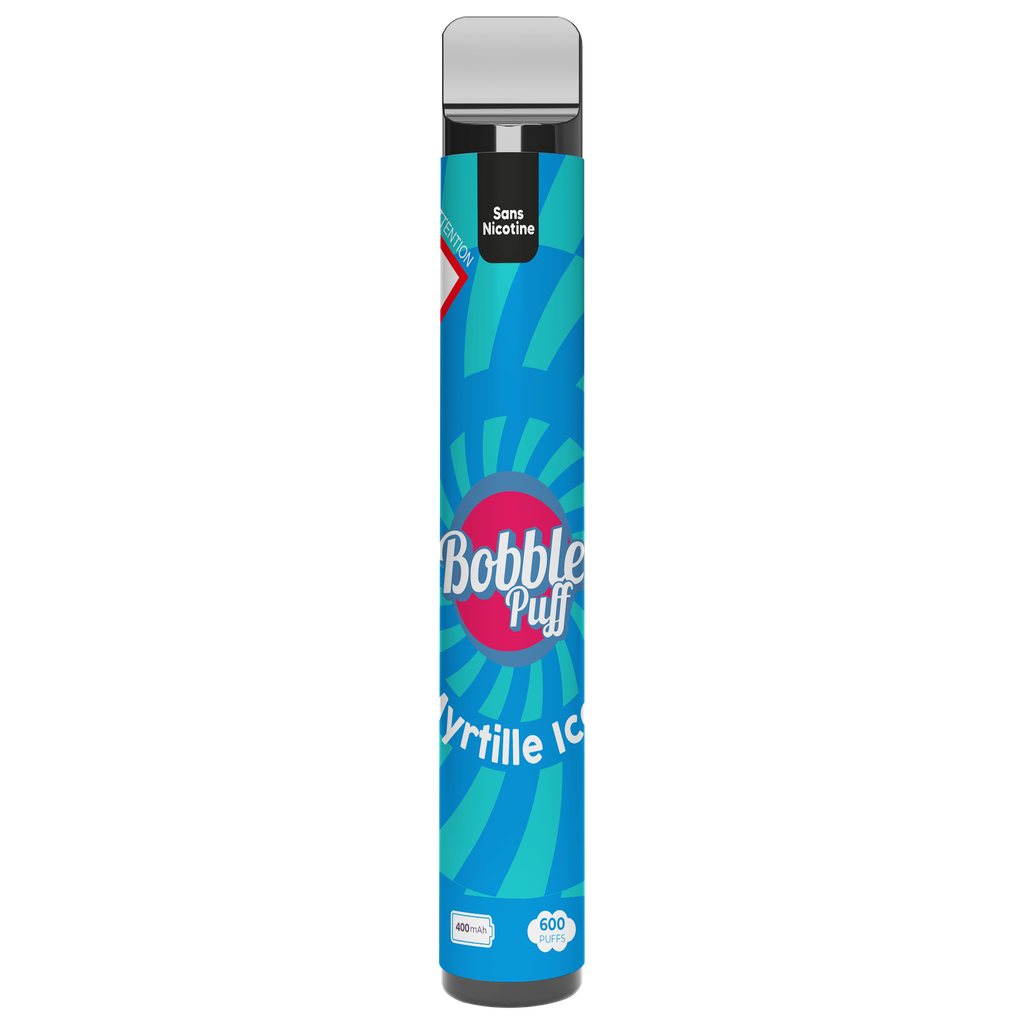 Bobble Puff - Myrtille Ice (boîte de 10)