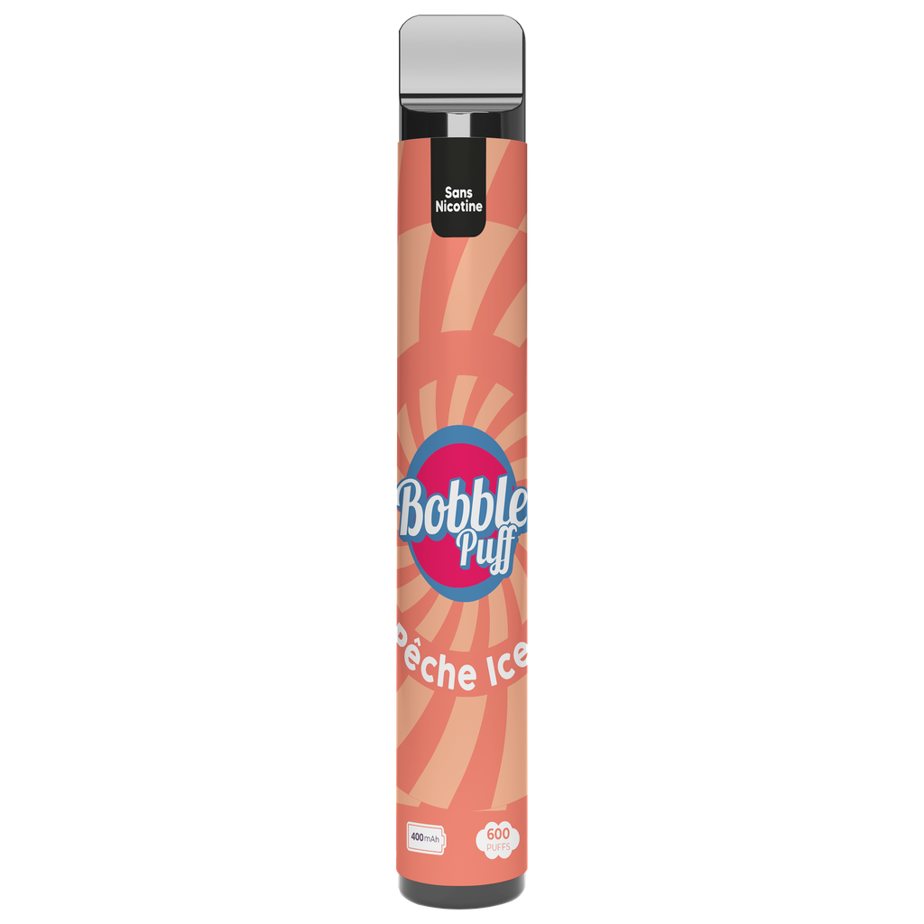 Bobble Puff - Peche Ice (boîte de 10)
