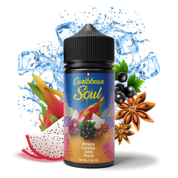 [SOUL-PA100] Caribbean Soul 100ml - Pitaya Cassis Anis Frais
