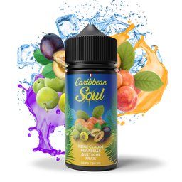 [SOUL-MQ100] Caribbean Soul 100ml - Reine Claude Mirabelle Quetsche Frais