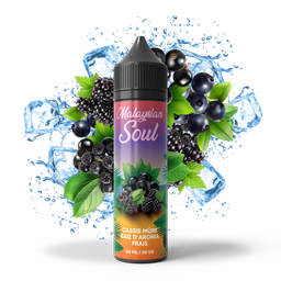[SOUL-CB50] Malaysian Soul 50ml - Cassis Mûre Baies d'Aronia Frais