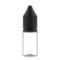 [BTL10-UN-BLANC] Bouteille Vide 10ml à l'Unité + Bouchon Blanc