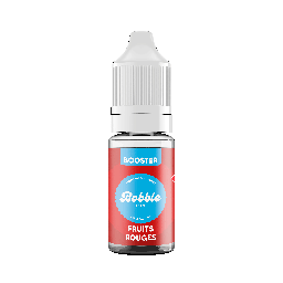 [BOOST-FRUROU] Booster Aromatisé Fruits Rouges 10ml 18mg (Boîte de 12)