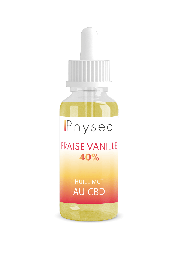 PHYSEA - Huile MCT Vanille Fraise (CBD 40%)