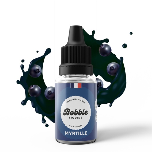 Bobble 10ml Myrtille (Boîte de 12)