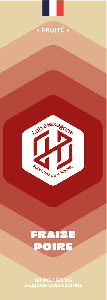 Lab Hexagone - Fraise Poire 1L