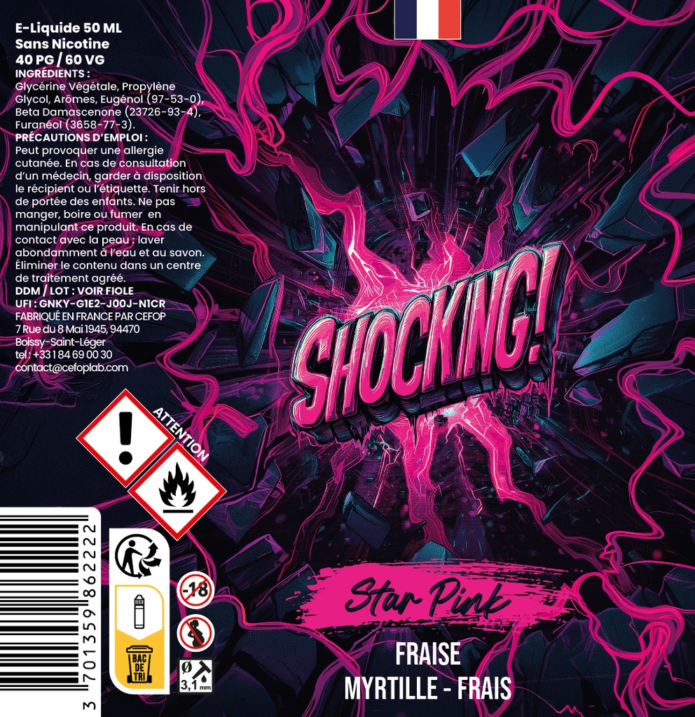 Shocking - Star Pink 50ml