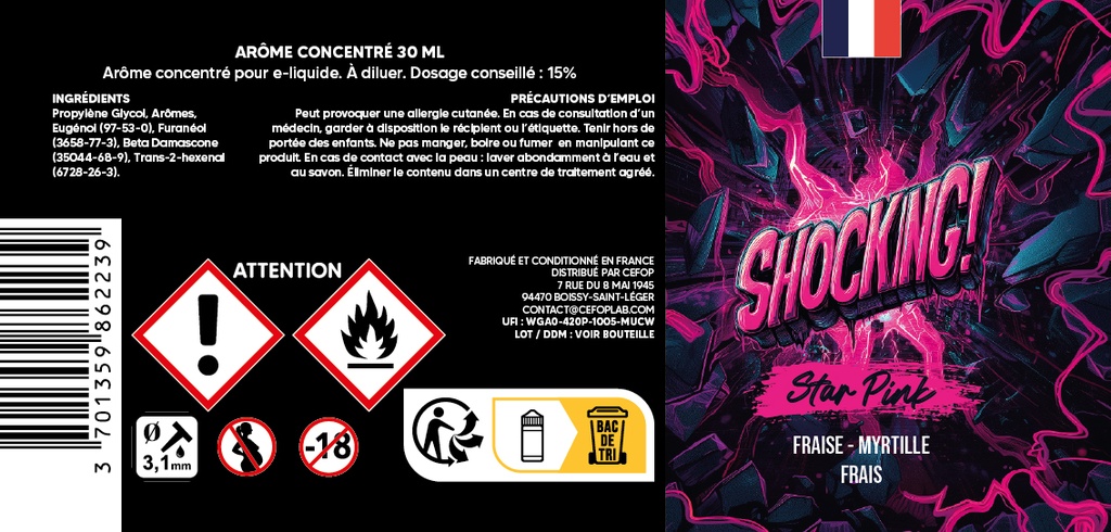 Shocking - Star Pink 30ml