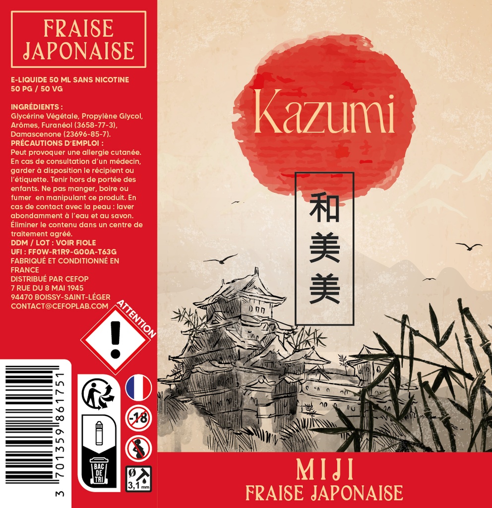 Kazumi 50ml - Miji