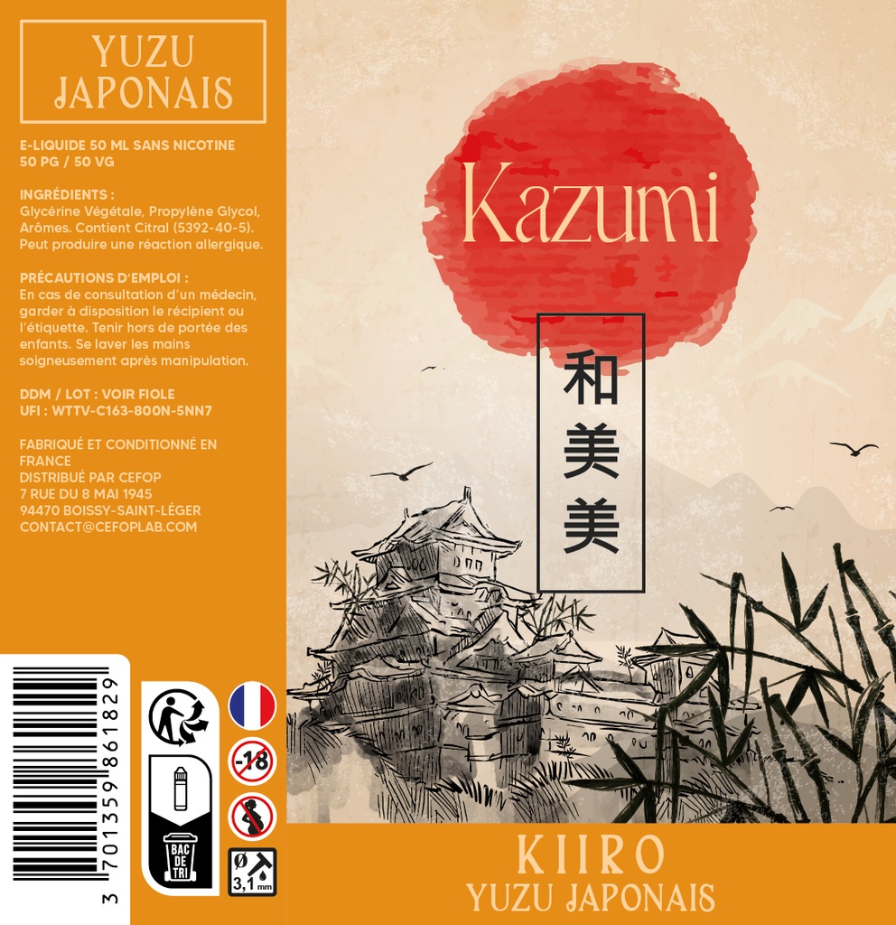 Kazumi 50ml - Kiiro  