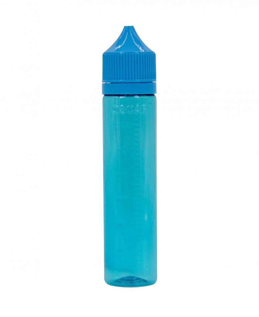 Fioles Oscar 70ml Bleu Freez (boîte de 20)