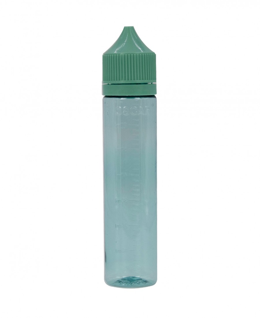 Fioles Oscar 70ml Turquoise (boîte de 20)