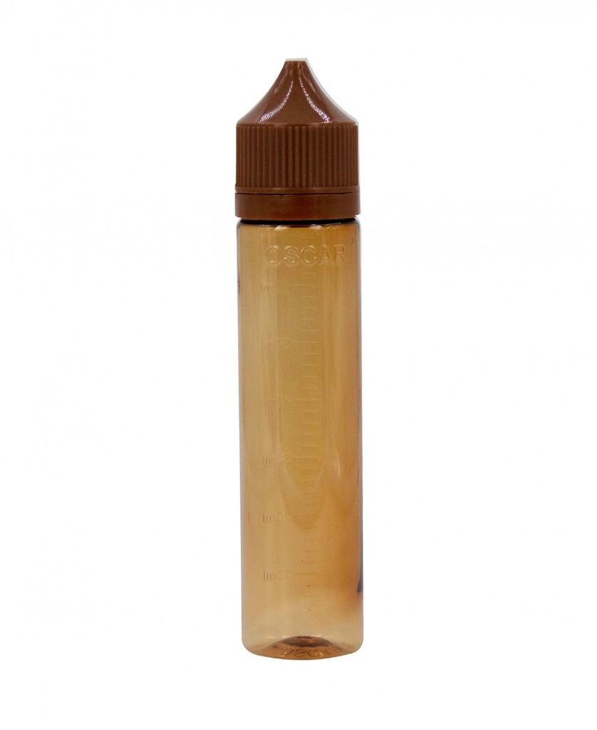 Fioles Oscar 70ml Marron (boîte de 20)