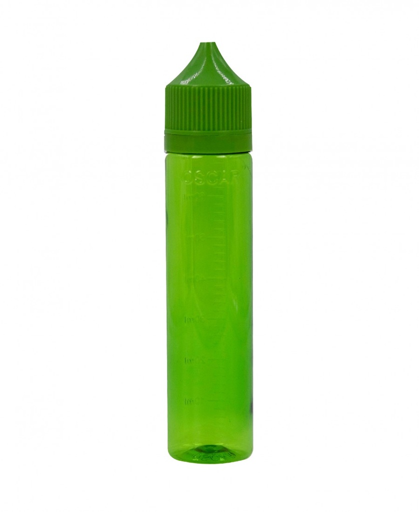 Fioles Oscar 70ml Vert (boîte de 20)