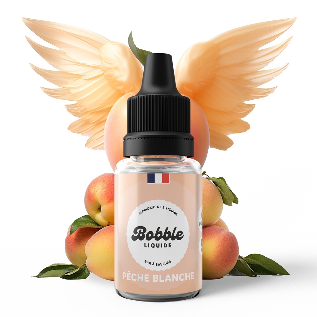 Bobble 10ml Pêche Blanche (Boîte de 12)