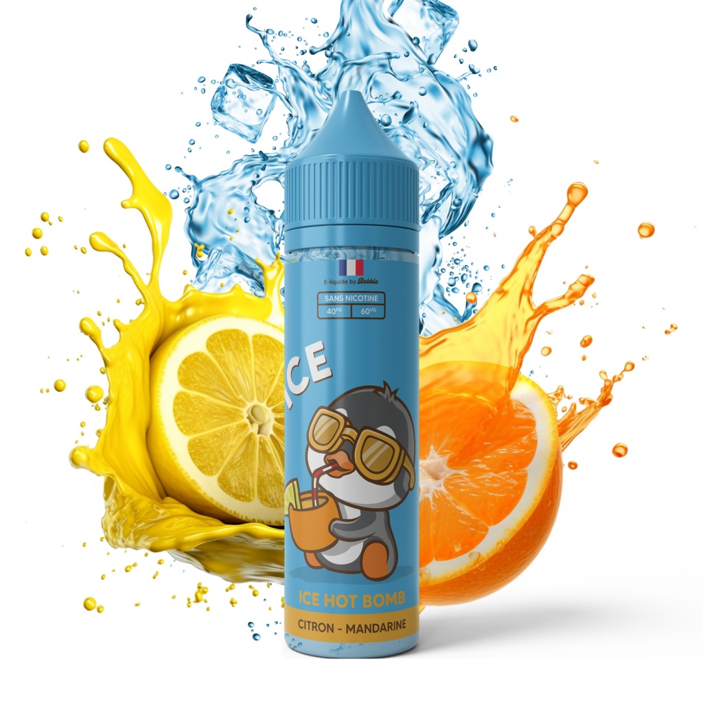 [ICE-BOMB] Ice Hot Bomb 50ml (par boite de 9)
