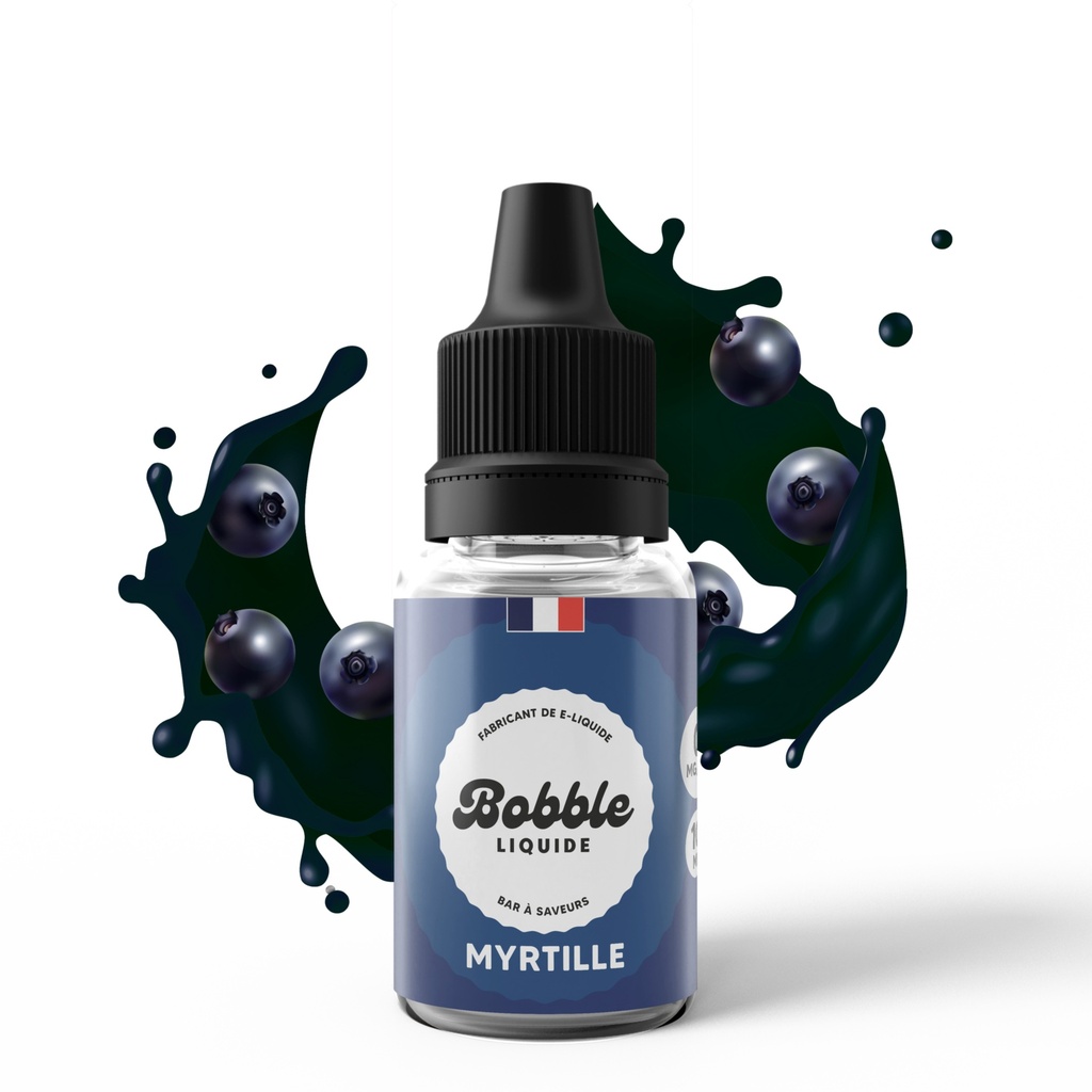 Bobble 10ml Myrtille (Boîte de 12)