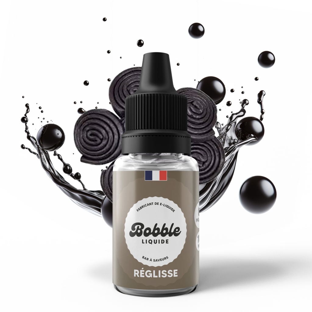 Bobble 10ml Réglisse (Boîte de 12)