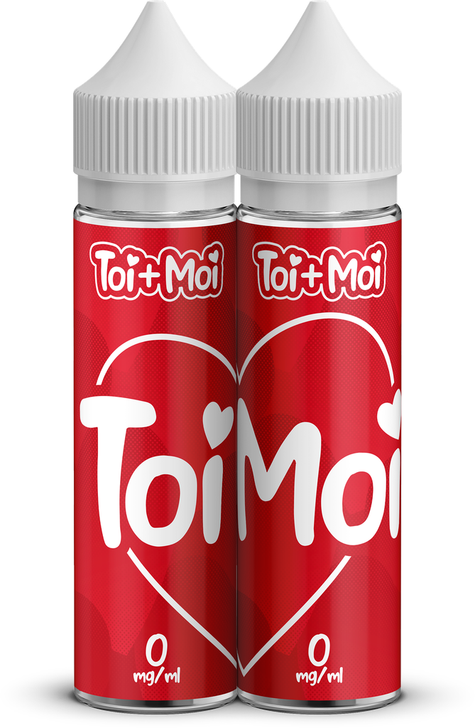 Toi + Moi - 2 fioles 50 mL - Custard Amande + Fraise Crème Chantilly