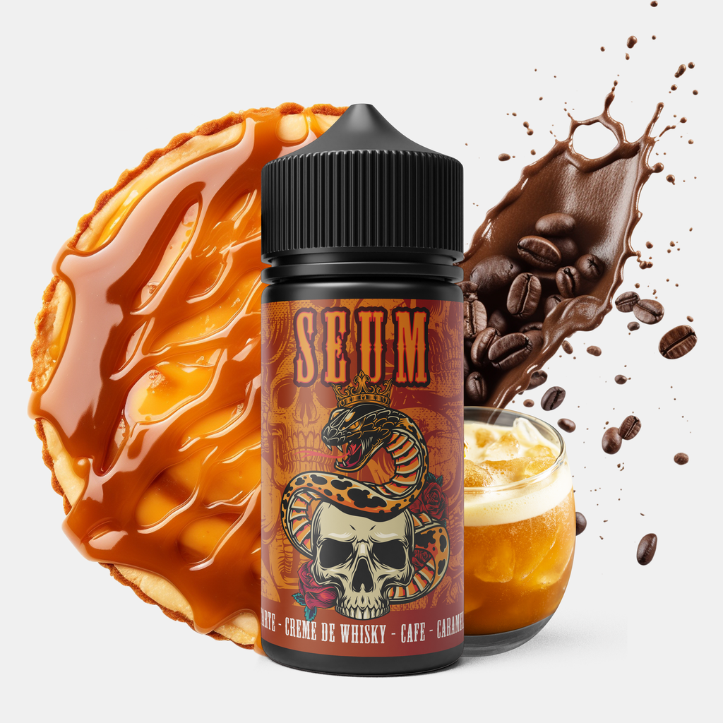 Seum 100ml - Tarte Crème de Whisky Café Caramel