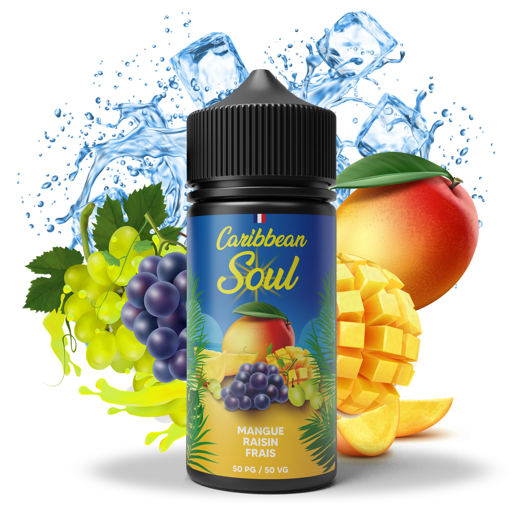 Caribbean Soul 100ml - Mangue Raisin Frais