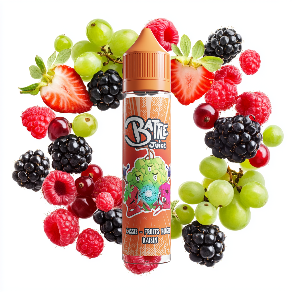 Battle Juice 50ml - Cassis Fruits Rouges Raisin