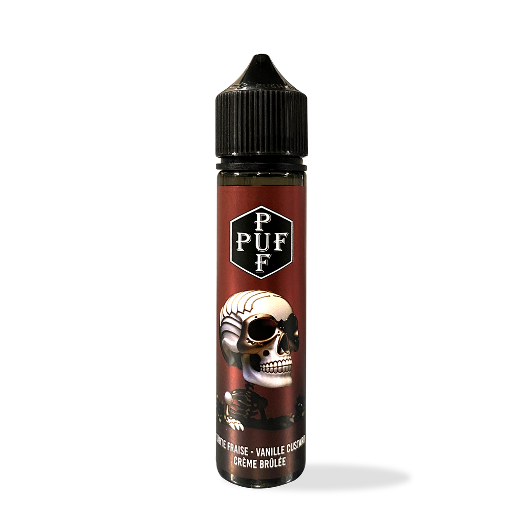 Puf Puf - Tarte Fraise Vanille Custard Crème Brulée 50ml