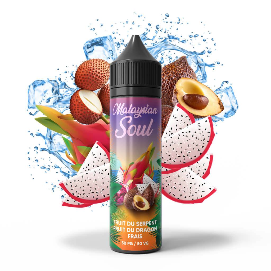 [SOUL-SD50] Malaysian Soul 50ml - Fruit du Serpent Fruit du Dragon Frais