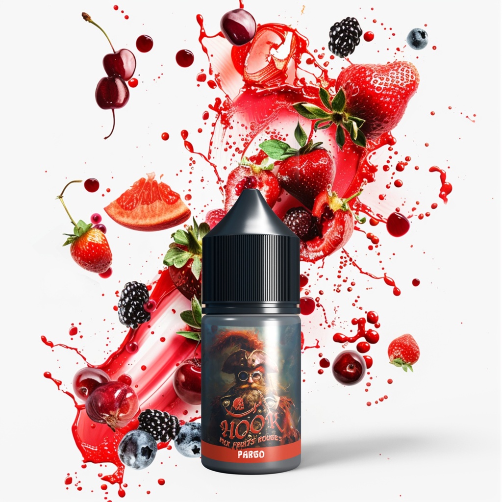Hook 30ml Concentré - Pargo -  Mix Fruits Rouges