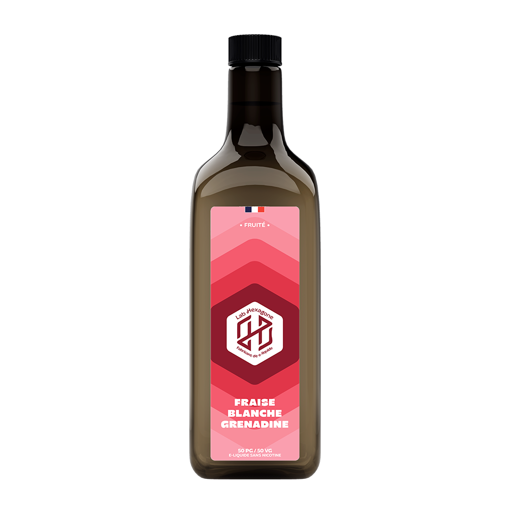 Lab Hexagone - Fraise Blanche Grenadine Frais 1L