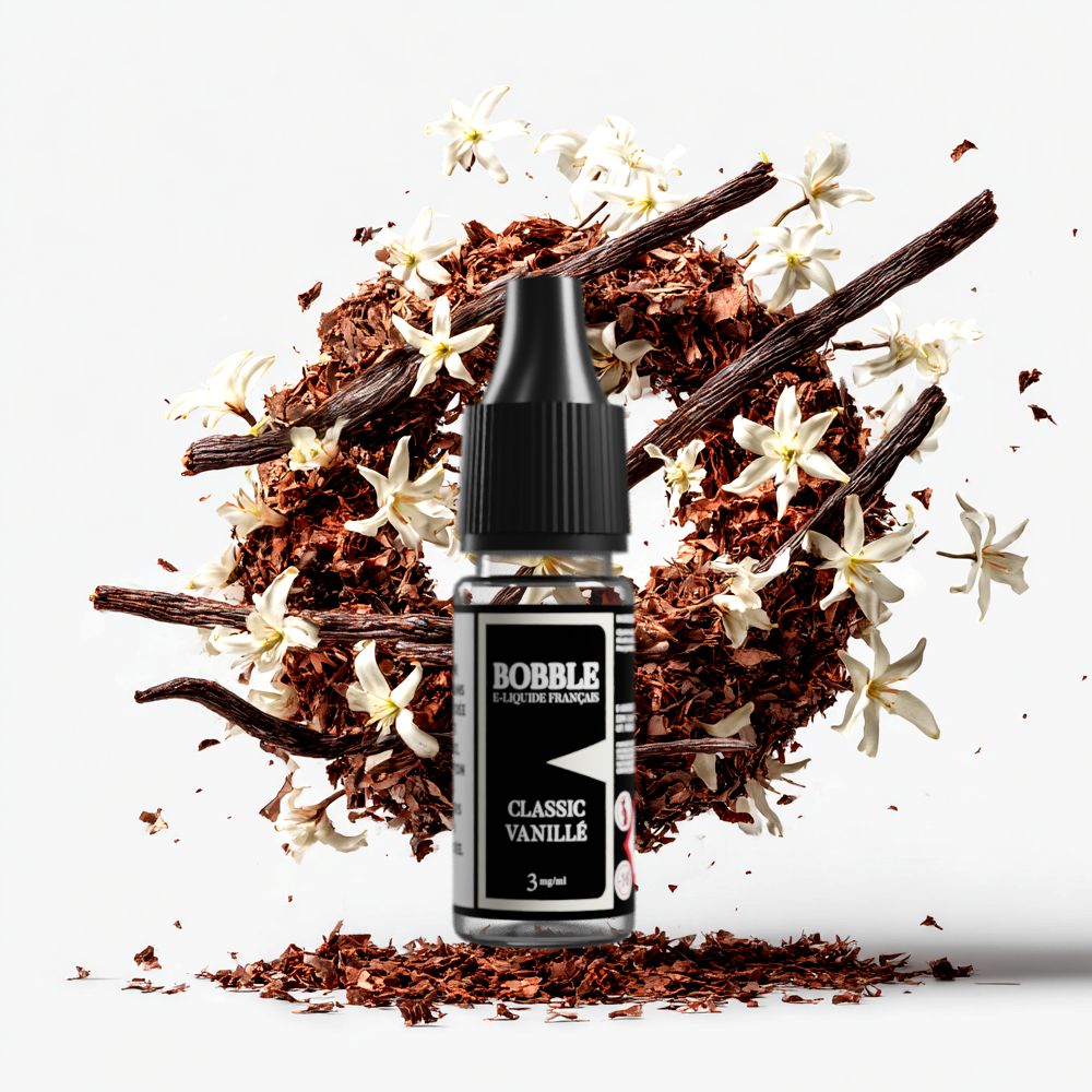 Bobble 10ml - Classic Vanille (Boîte de 6)  (3 mg)