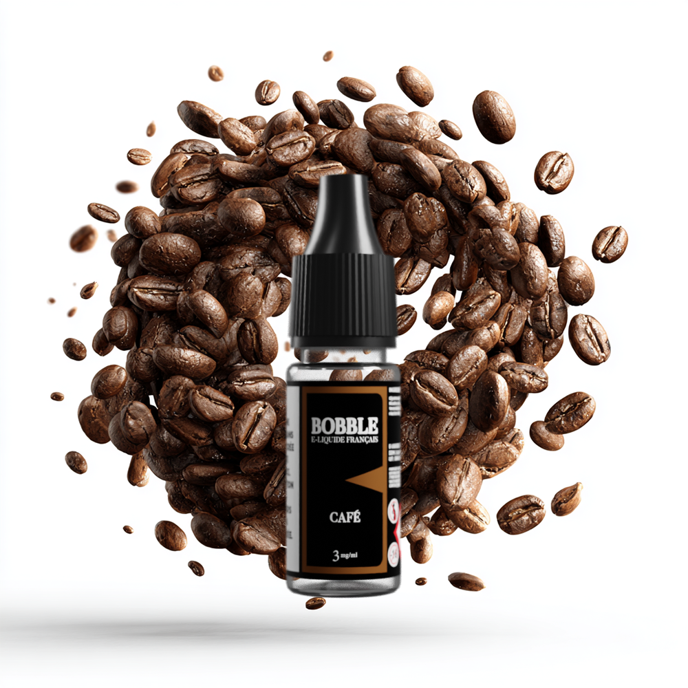 Bobble 10ml - Café (Boîte de 6)  (3 mg/mL)