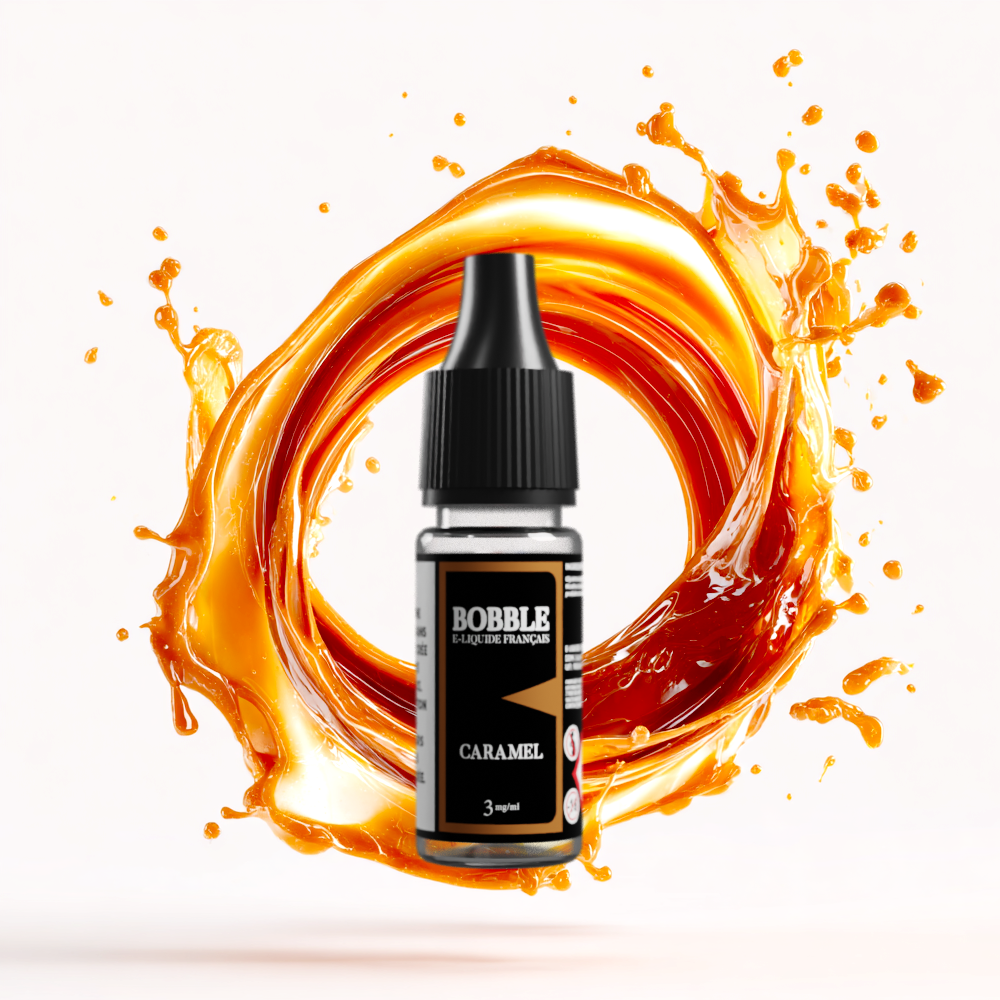 Bobble 10ml - Caramel (Boîte de 6)   (3 mg)